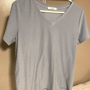 Baby blue top